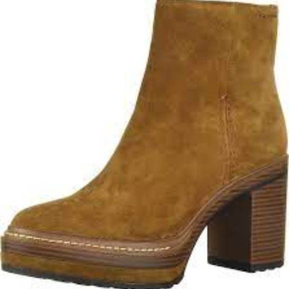 Steve Madden Shoes Steve Madden Shaniya Brown Suede Booties Poshmark